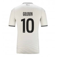 Camisa de Futebol AS Monaco Aleksandr Golovin #10 Equipamento Alternativo 2024-25 Manga Curta